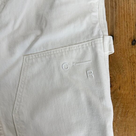 Pacsun Colour Range Carpenter Jeans Pants White M Waist 36 Recycled - Picture 4 of 11